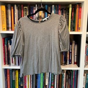 English Factory Puff Sleeve Blouse